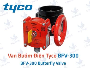 Van bướm rãnh Tyco BFV-300/BFV-300C