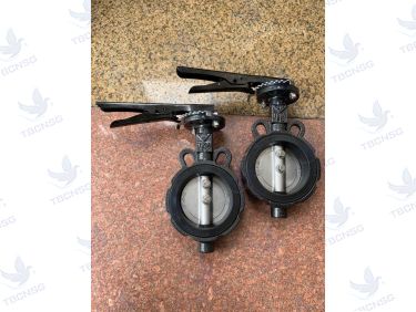 Van Bướm Samwoo Tay Gạt DN40-DN200, Thân FC, Đĩa SCS13