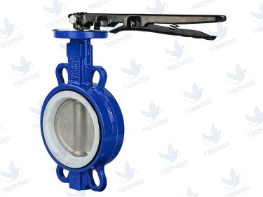 Van bướm tay gạt gang KST PN16