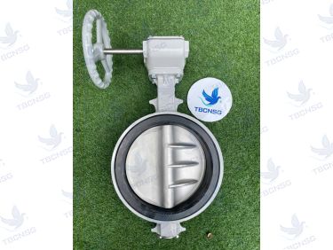 Van Bướm Tomoe 700Z-2F Thân Gang/Nhôm Tay Quay