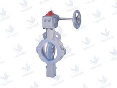 Van bướm Tomoe 846T - Lót PTFE/PFA toàn phần cho hóa chất và lưu chất siêu tinh khiết