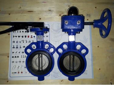 Sản phẩmVan bướm wonil WMBL-1 thân thép đúc Tay quay