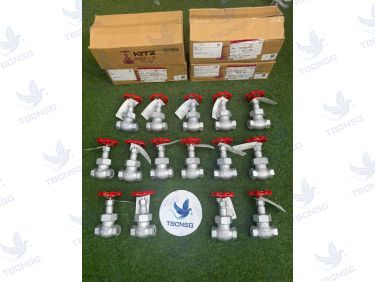 Van Cầu Hơi Kitz 20SY (Gang Dẻo Nối Ren JIS 20K)