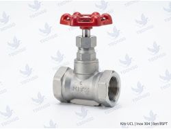 Van cầu inox KITZ Model UCL | Nối ren BS..