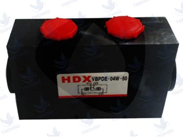 Van chống lún thủy lực HDX VBPDE-04W-50