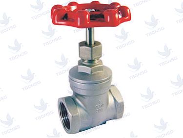 Van cổng Haitima nối ren thân inox