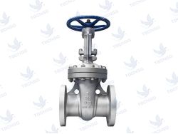 Van cổng Samwoo thân inox nối mặt bích..