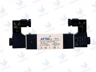 Van Điện Từ Airtac 4M100 (4M110-06 / 4M120-06): Van Điện Từ Khí Nén Thiết Kế Chân Đế Theo Tiêu Chuẩn NAMUR