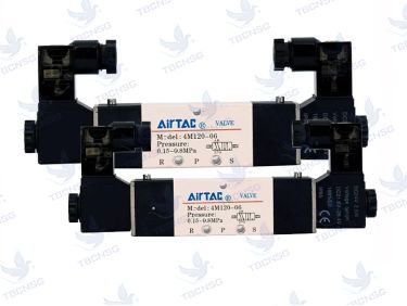 Van Điện Từ Airtac 4M100 (4M110-06 / 4M120-06): Van Điện Từ Khí Nén Thiết Kế Chân Đế Theo Tiêu Chuẩn NAMUR