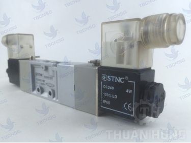 Van Điện Từ STNC TG3522-08C – Van Khí Nén 5/3 Close Center