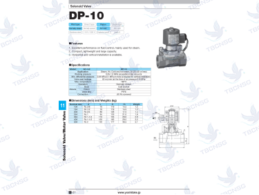Van điện từ Yoshitake DP 10
