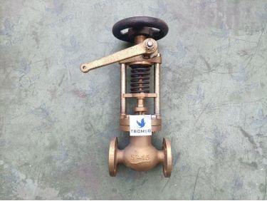 Van đóng nhanh thân đồng nối bích tiêu chuẩn JIS 5K