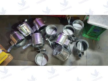 Van Gió Tròn Tay Gạt