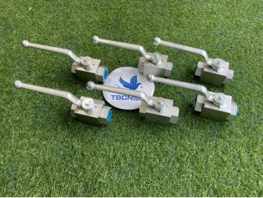 Van Khóa 2 Ngả KHB Bolev Áp Lực Cao 350bar Thủy Lực