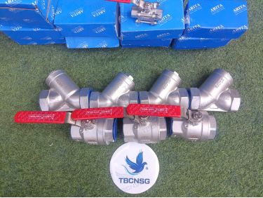 Van Lọc Y Inox Arita PN40 (SYS-S-PN40) Nối Ren, Thân Inox CF8M