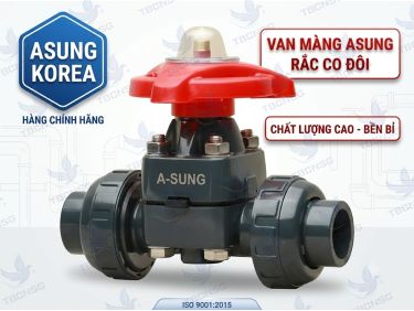Sản phẩmVan màng Asung rắc co đôi
