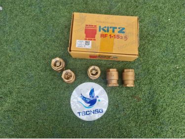 Van một chiều Kitz Fig.RF chất liệu đồng lắp ren