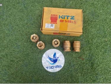 Van một chiều Kitz Fig.RF chất liệu đồng lắp ren