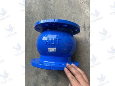 Van một chiều lò xo AUT Malaysia thân gang cầu GGG50 nối bích DN50 đến DN300