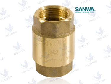 Sản phẩmVan một chiều lò xo Sanwa ½" ¾" 1" 1½" 2"