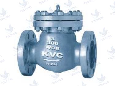 Van một chiều nối bích WCB KVC Nhật Bản