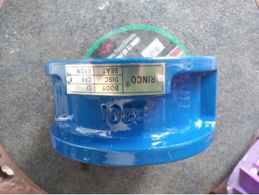 Van Một Chiều Rinco Cánh Bướm Nối Kẹp DN50-DN200