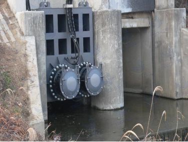 Van ngăn triều HDPE (van cửa lật ngăn triều)