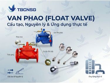 Van phao (Float valve): Cấu tạo, nguyên lý và cách chọn chuẩn 