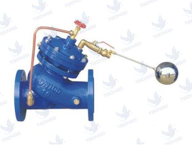 Van phao thủy lực mặt bích