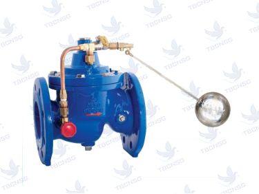 Van phao thủy lực mặt bích