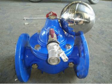 Van phao thủy lực mặt bích