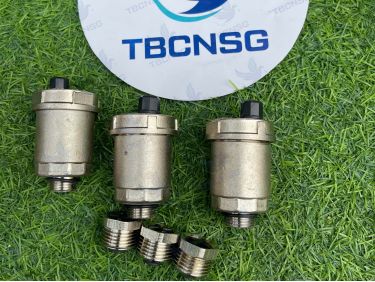 Van xả khí Duyar model T-2360 PN10 thân đồng mạ cron nối ren DN15