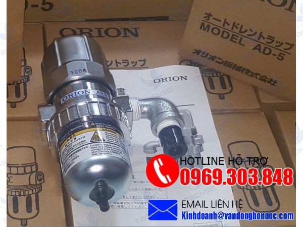 Van xả tự động Orion AD-5