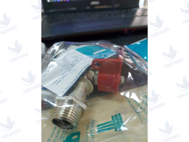 Vòi nước khóa Sanwa CKT 15 L lắp ren phi 21mm