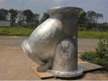Y lọc Arita thân gang, nối bích JIS 10K