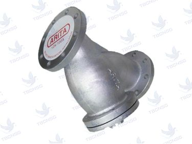 Sản phẩmY lọc Arita thân gang, nối bích JIS 10K