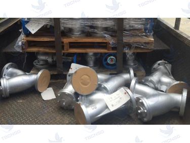 Y Lọc Gang Mặt Bích JIS16K Kitz 16FDYB 